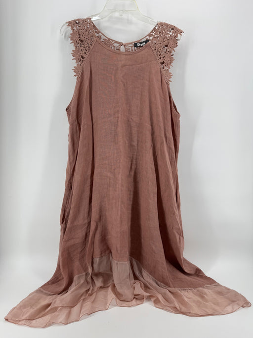 M Pink Sleeveless Dress