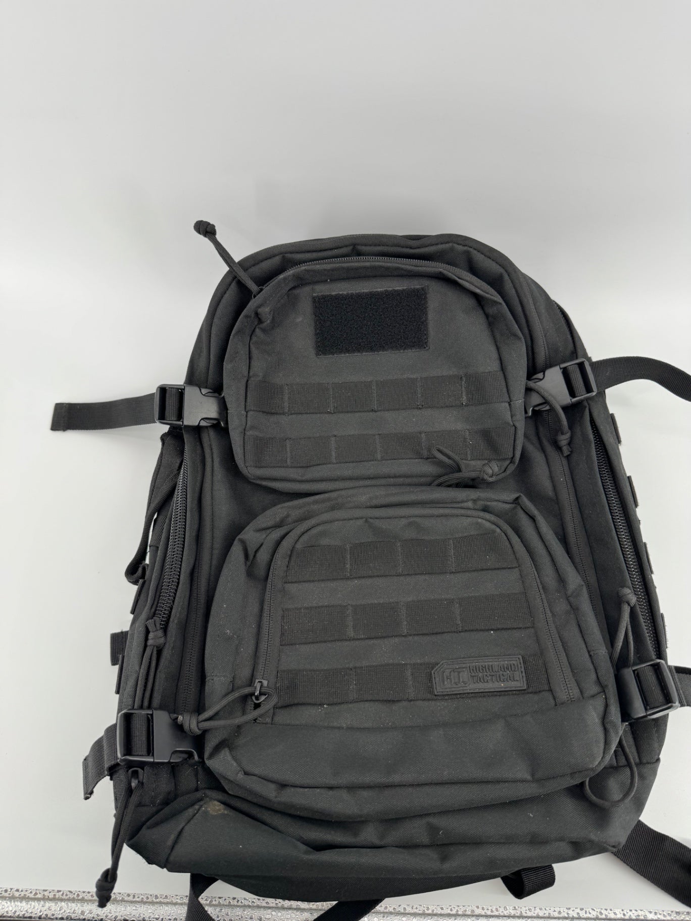 Highland Tactical Black Backpack