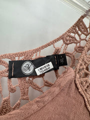 M Pink Sleeveless Dress