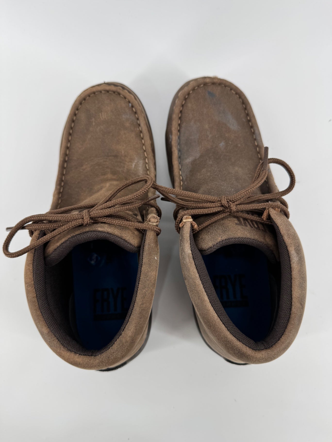 Frye Brown Oil/Slip Resistant Leather Boots