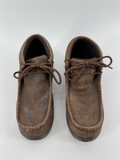 Frye Brown Oil/Slip Resistant Leather Boots