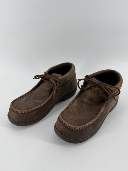 Frye Brown Oil/Slip Resistant Leather Boots