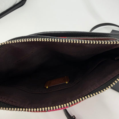 Coach Canvas Striped Crossbody
