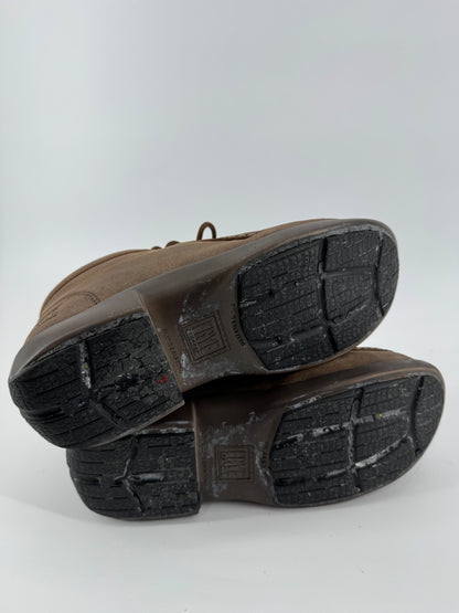 Frye Brown Oil/Slip Resistant Leather Boots