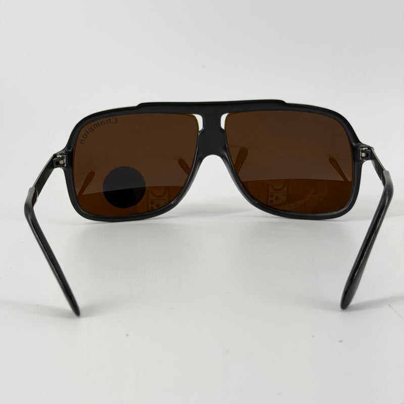 Champion New Old Stock 80s Black Sunglasses