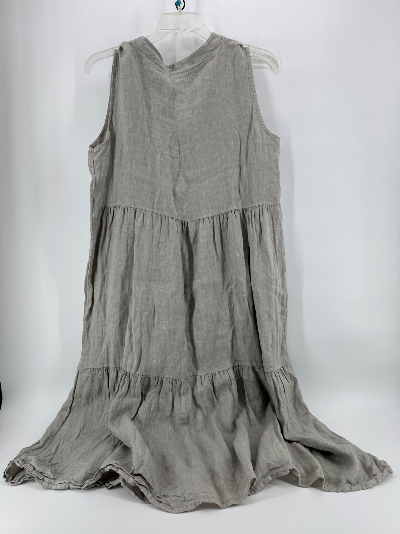 Bellambia Taupe Linen Dress