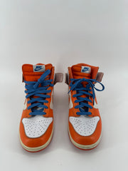 Nike High White/Orange Blaze Sneakers