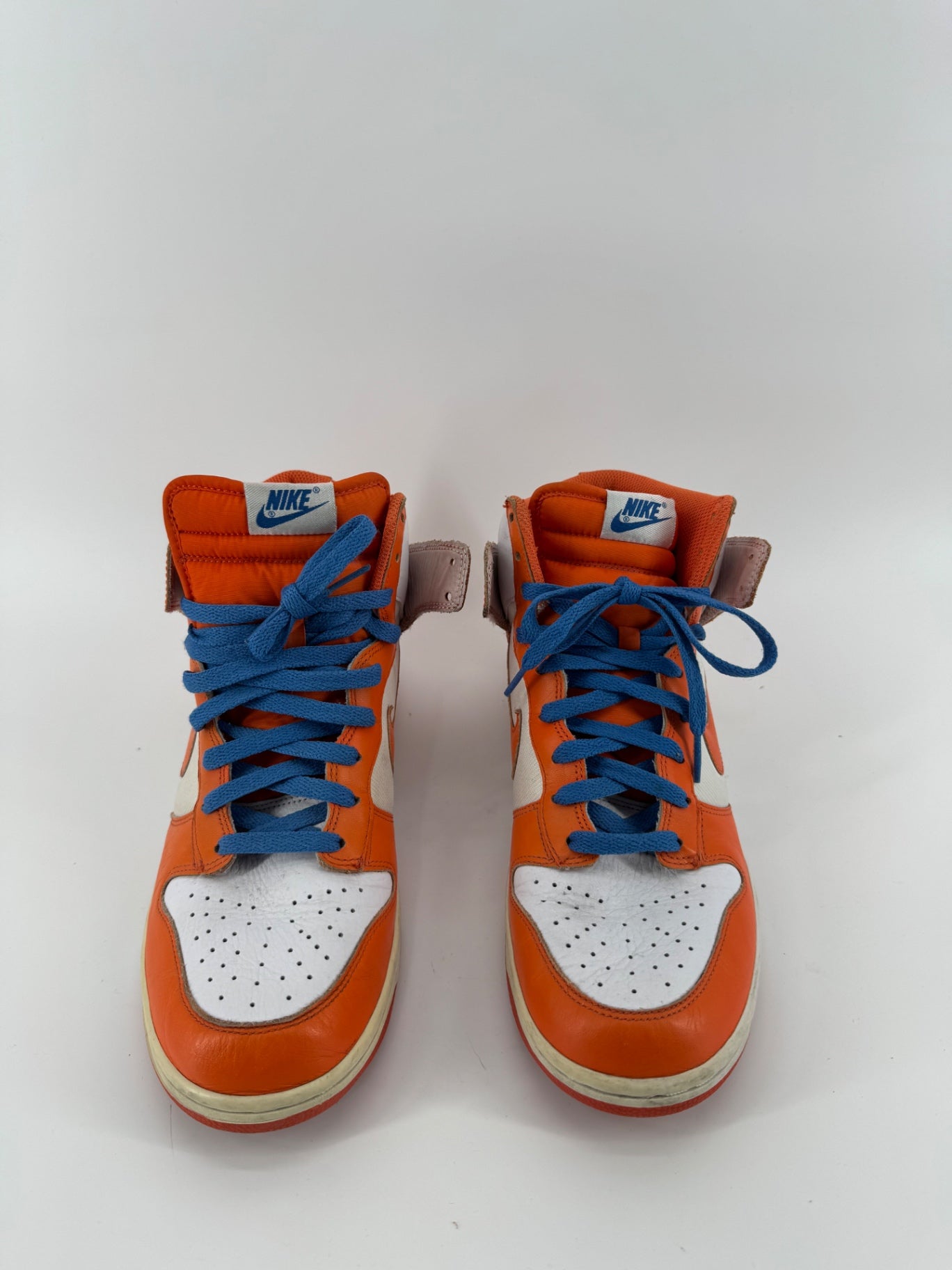 Nike High White/Orange Blaze Sneakers