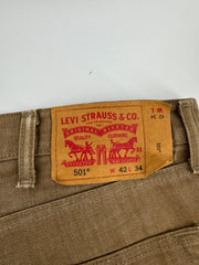 Levi Strauss & Co. Brown Denim Pants Size 42W x 34L