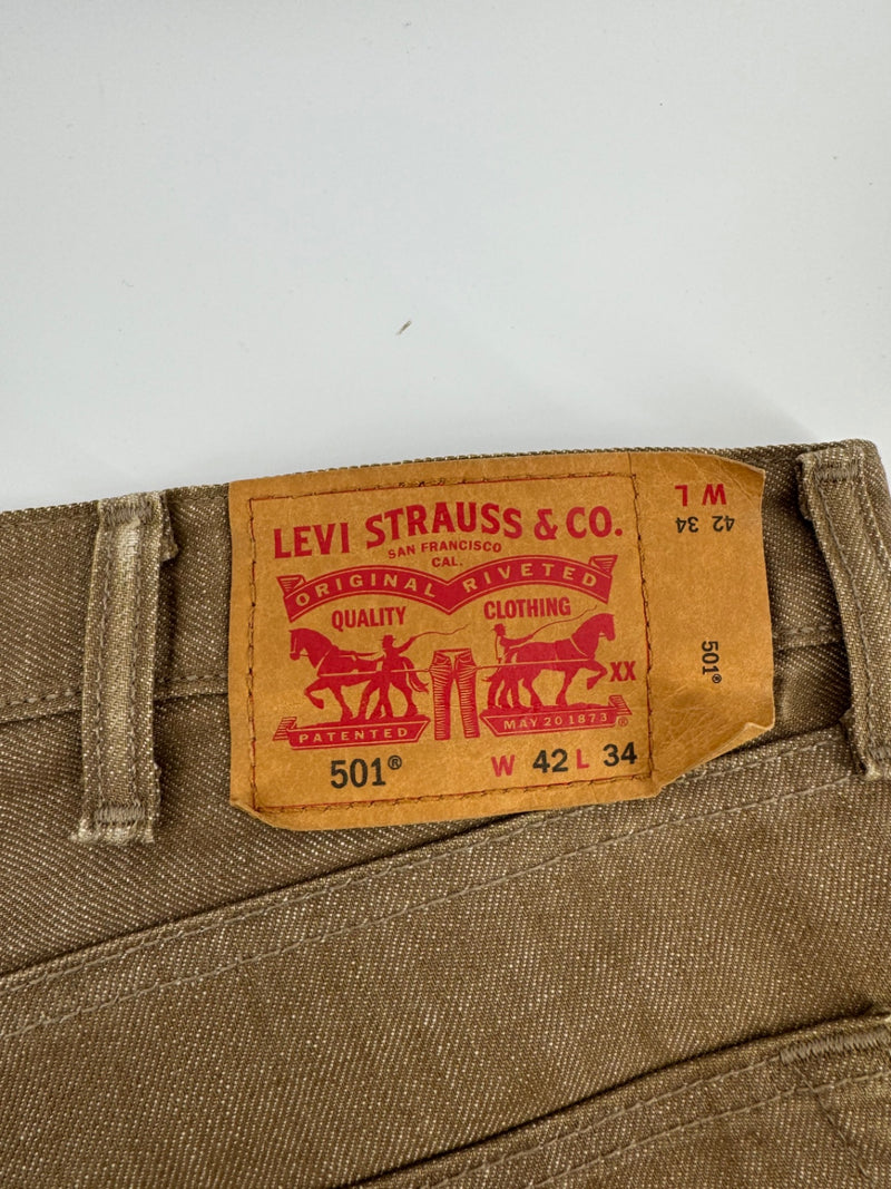 Levi Strauss & Co. Brown Denim Pants Size 42W x 34L