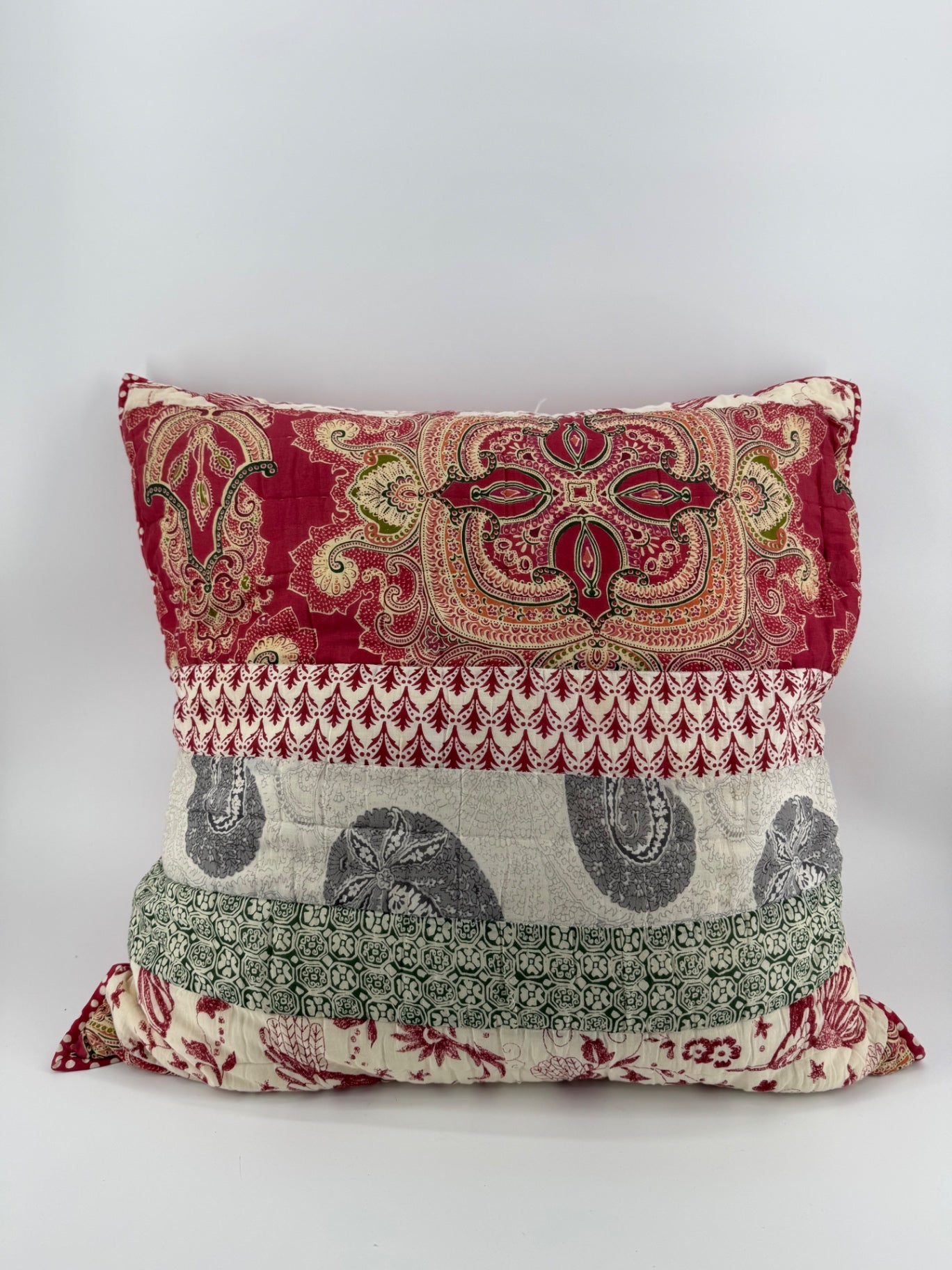 Unbranded Red Printed Feather Pillows