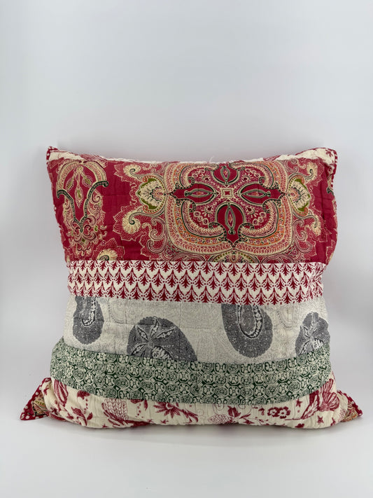 Unbranded Red Printed Feather Pillows