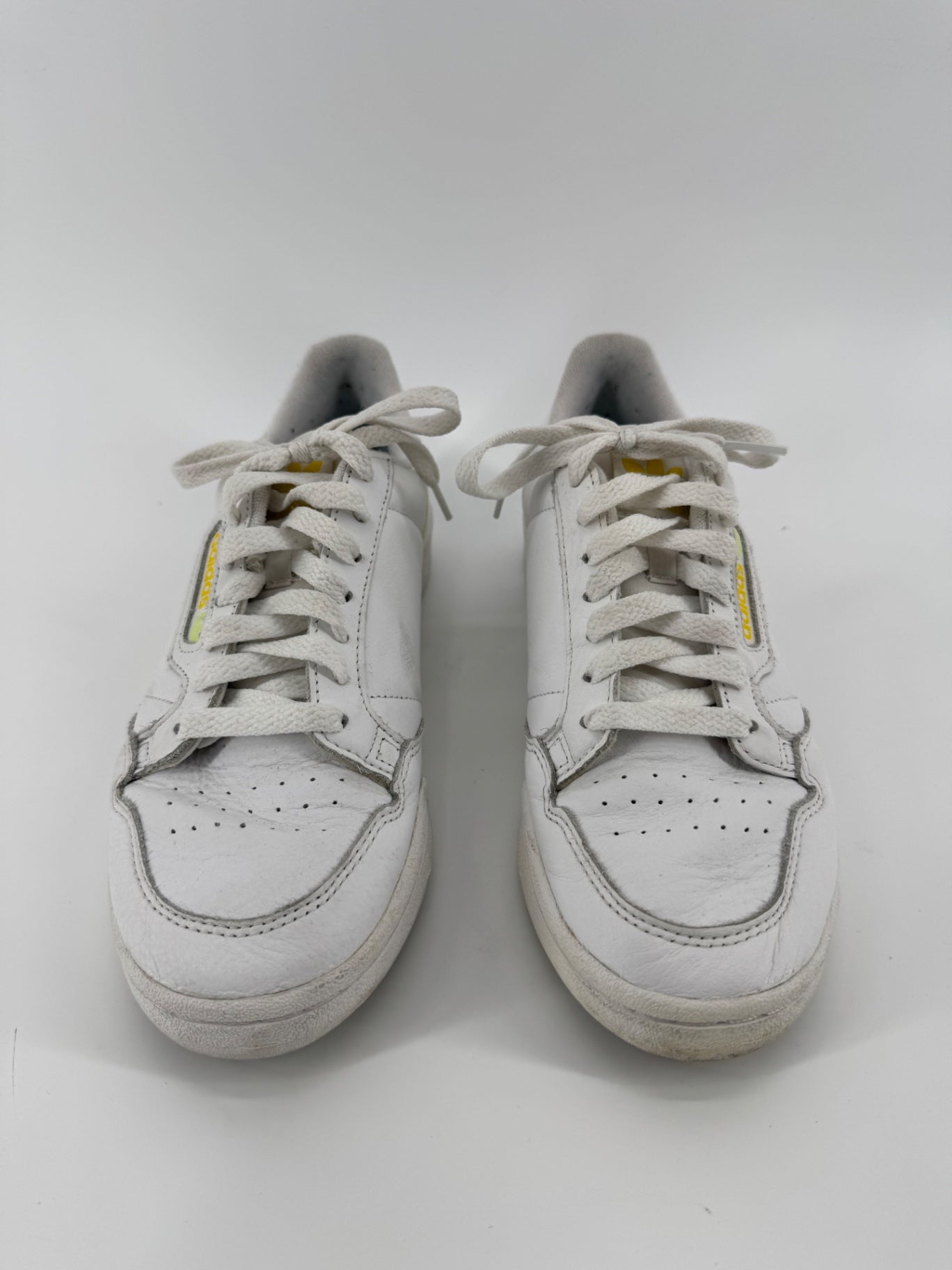 Adidas White/Yellow Sneakers