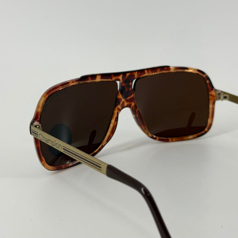 Champion New Old Stock 80s Tortoise Sunglasses