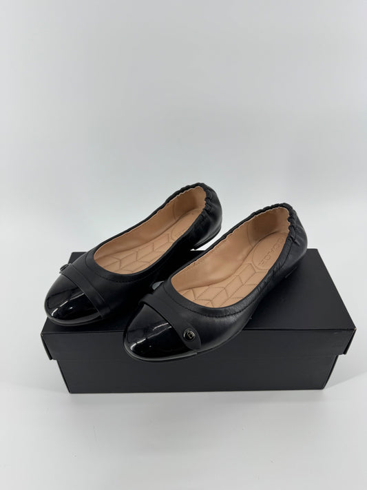 Coach Black Brandi Ballet Flats