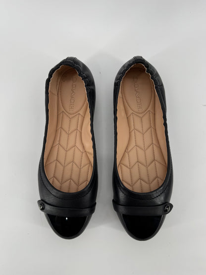 Coach Black Brandi Ballet Flats