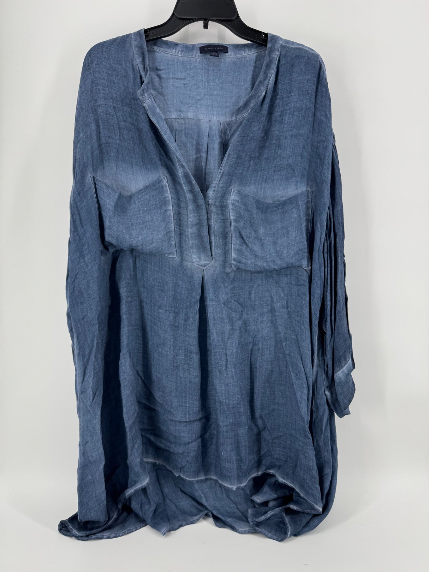 Tommy Hilfiger Navy Flowy Dress with Pocket