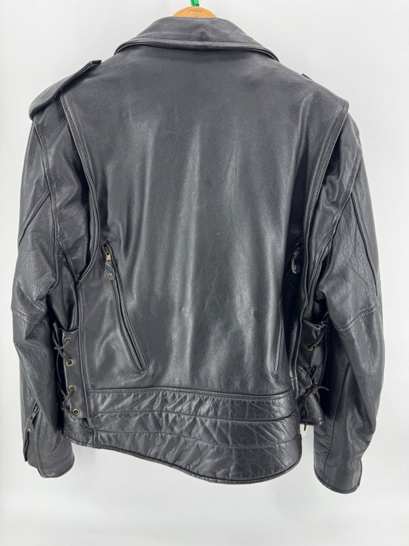 Xelement Advanced Motorcycle Gear Leather Jacket Size LG