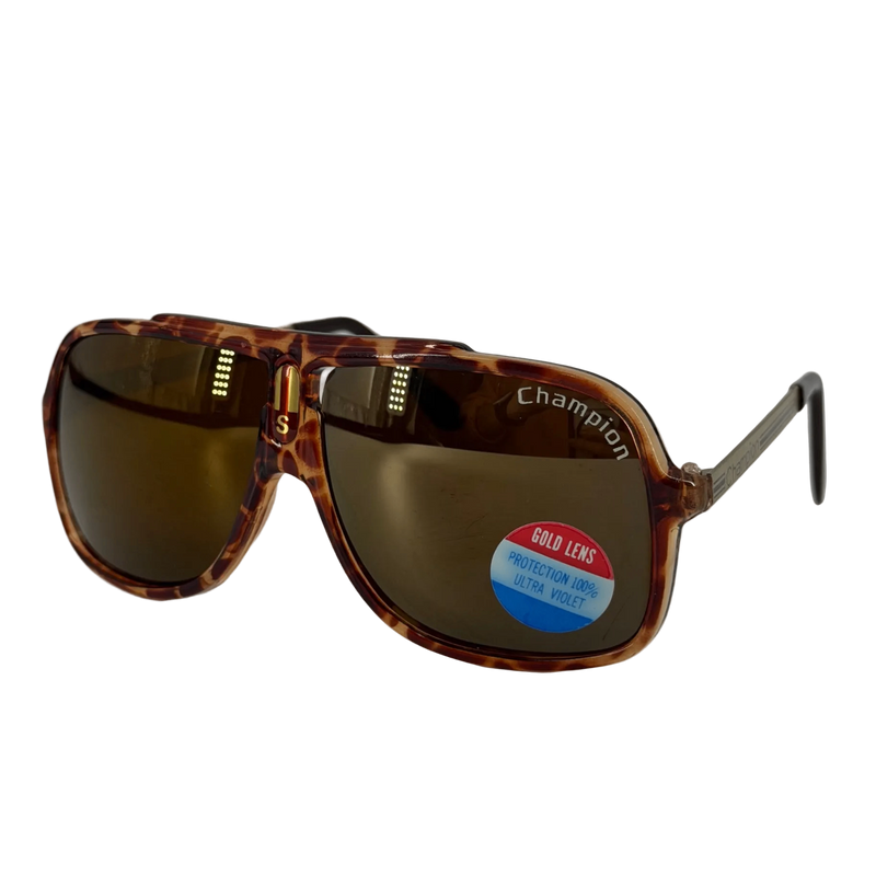 Champion New Old Stock 80s Tortoise Sunglasses