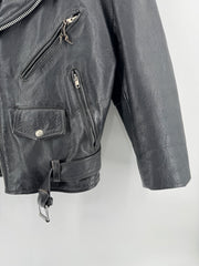 Vintage Wilsons Leather Crop Motorcycle Jacket Thinsulate Size Medium