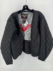 Victory Black Motorcycle Jacket Liner Size XL 