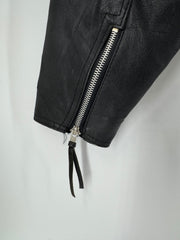 Vintage Wilsons Leather Motorcycle Jacket Size Medium