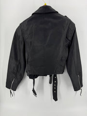 Vintage Wilsons Leather Motorcycle Jacket Size Medium