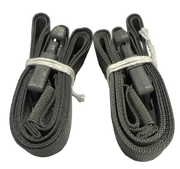 SET OF 2 MILITARY MOLLE II Lashing Straps, Pack Tie Down Cargo Strap 65”L, NOS