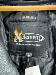 Xelement Advanced Motorcycle Gear Leather Jacket Size LG