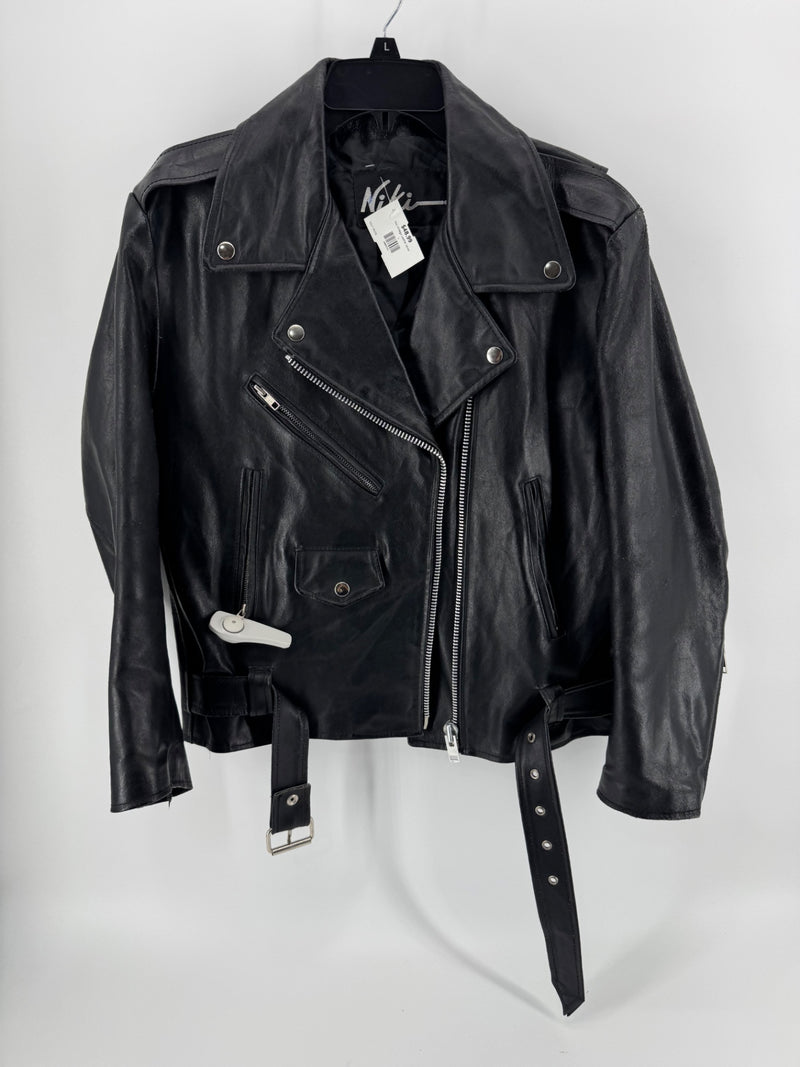 Vintage Niki Leather Jacket Size Large