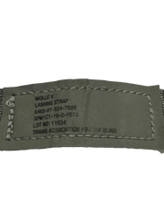 SET OF 2 MILITARY MOLLE II Lashing Straps, Pack Tie Down Cargo Strap 65”L, NOS