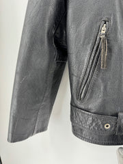 Vintage Wilsons Leather Crop Motorcycle Jacket Thinsulate Size Medium