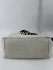 Chanel Cambon Ligne Tote - White