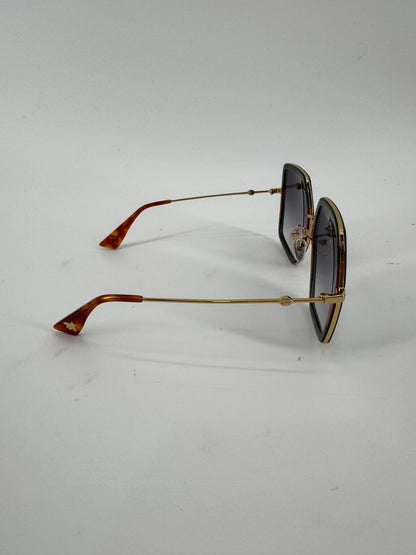 Gucci Oversized Web Sunglasses
