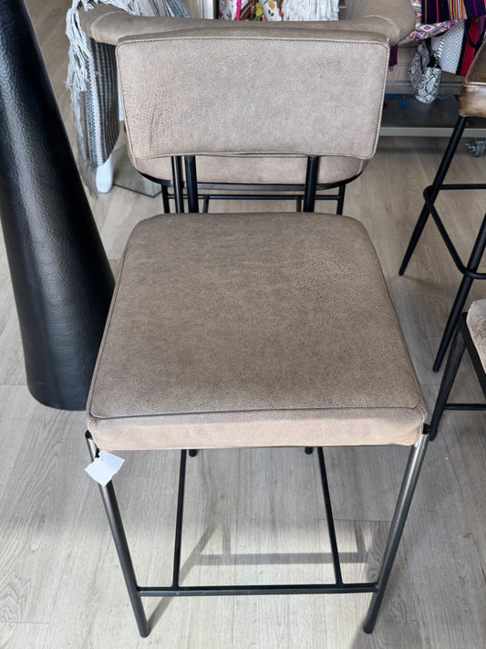 Light Brown Armless Bar Chair