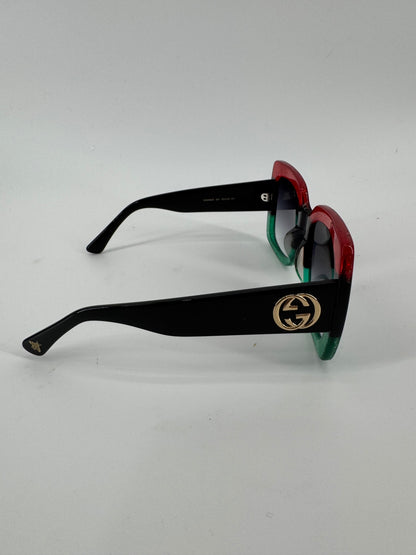 Gucci Glitter Oversized Sunglasses