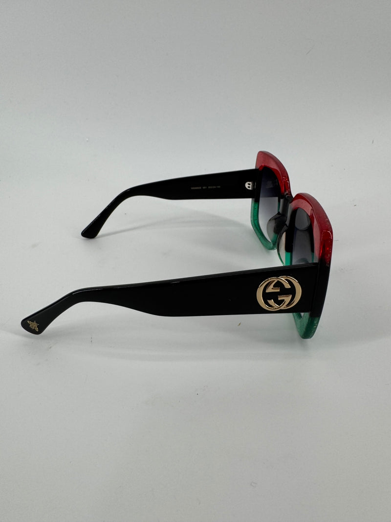 Gucci Glitter Oversized Sunglasses