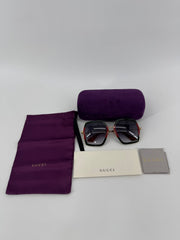 Gucci Oversized Web Sunglasses