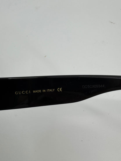 Gucci Glitter Oversized Sunglasses