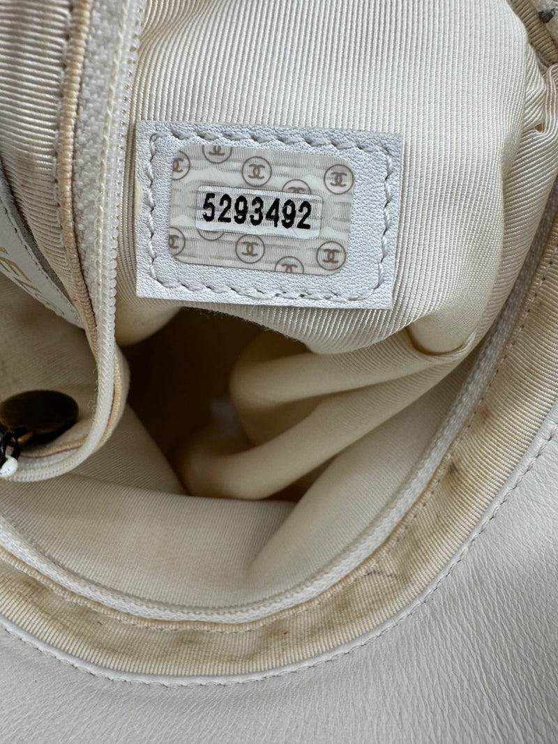 Chanel Cambon Ligne Tote - White