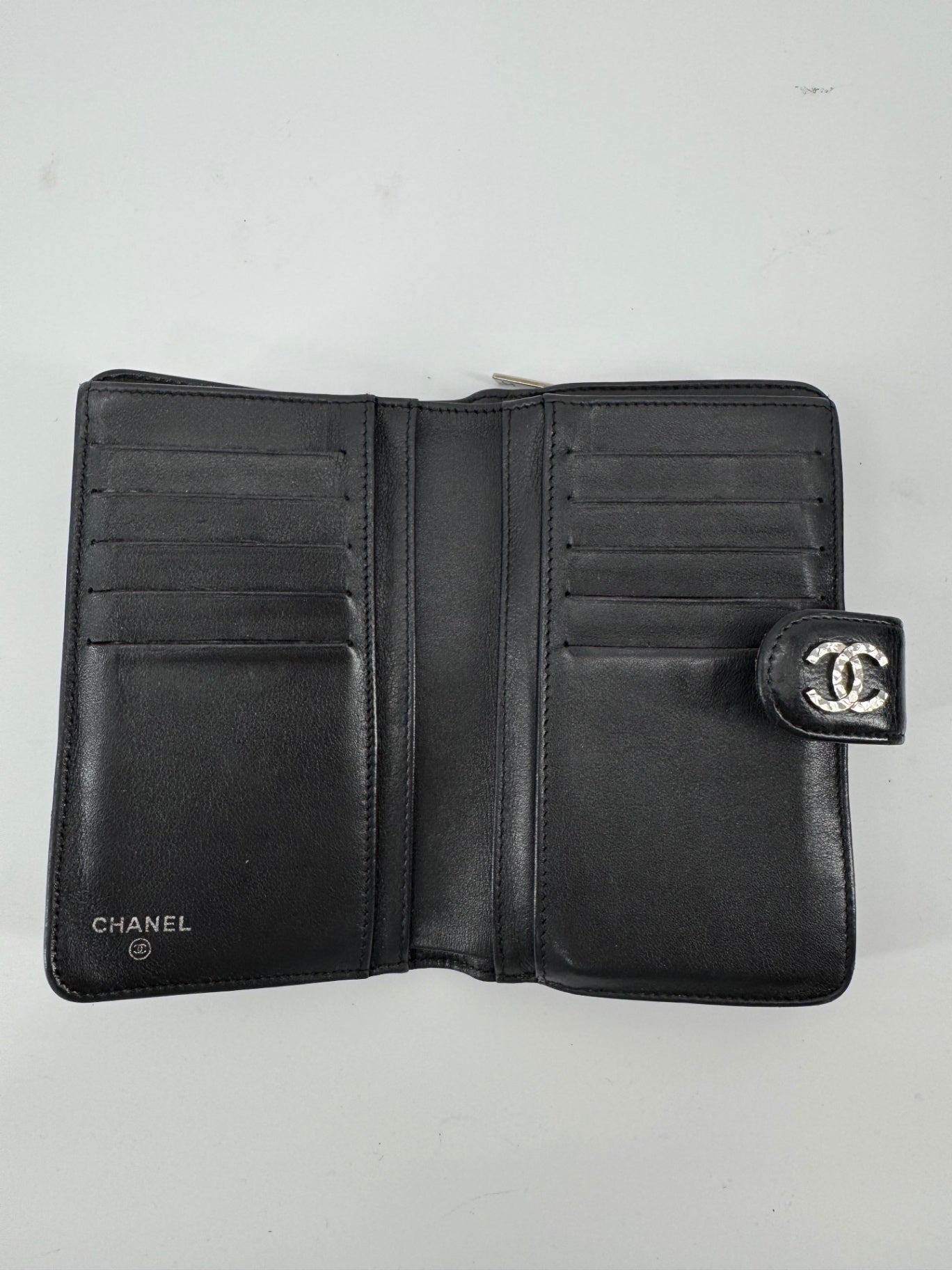 Chanel Caviar CC Flap Wallet