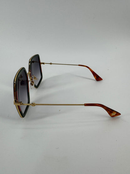 Gucci Oversized Web Sunglasses