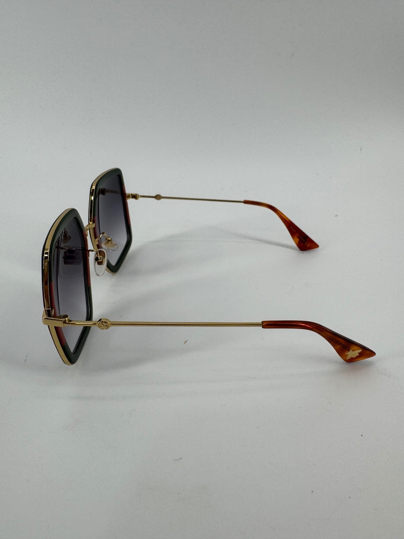 Gucci Oversized Web Sunglasses