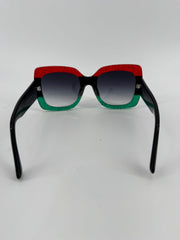 Gucci Glitter Oversized Sunglasses