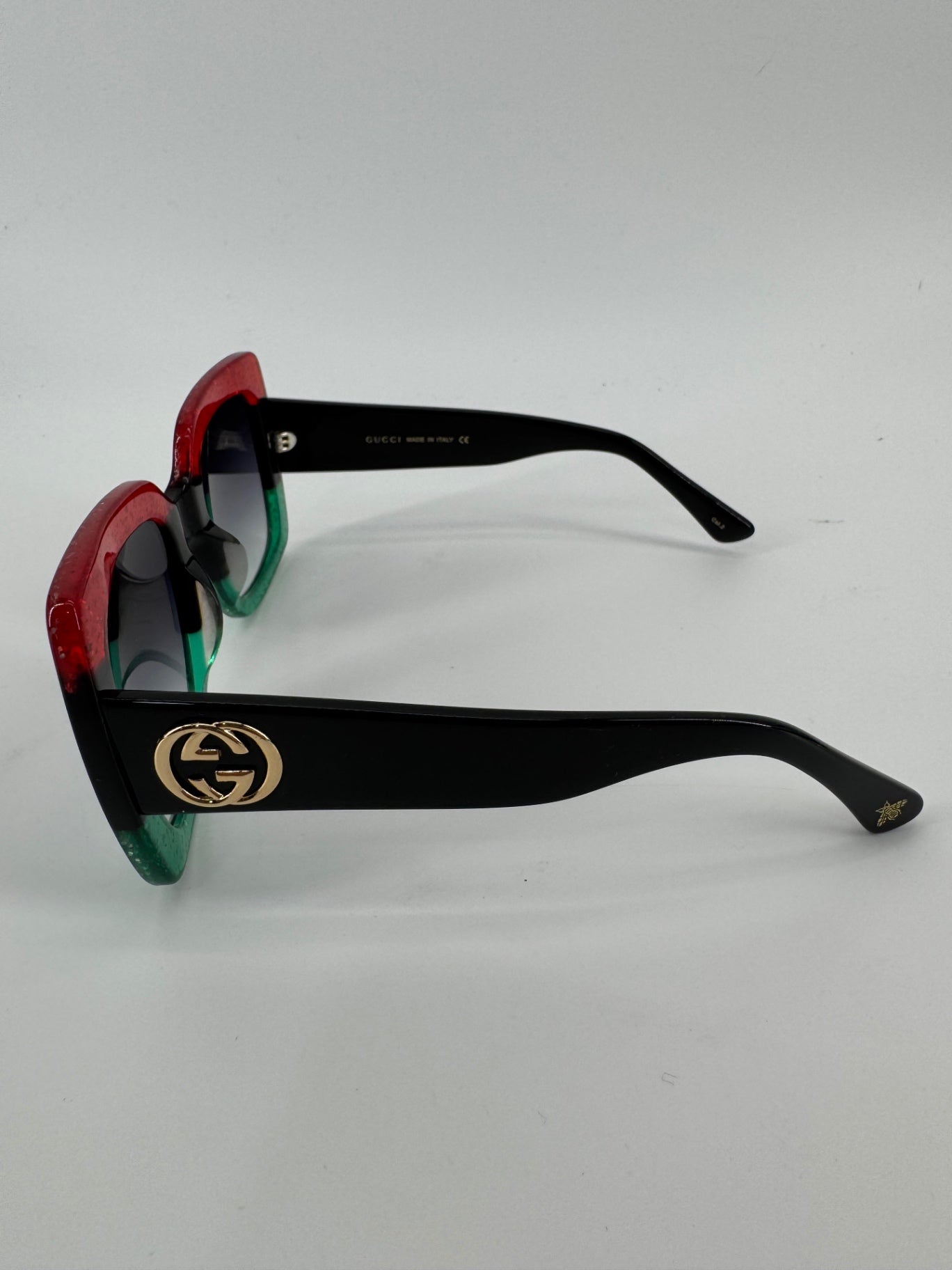 Gucci Glitter Oversized Sunglasses