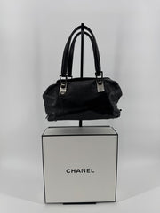 Chanel Pebbled Leather Shoulder Bag