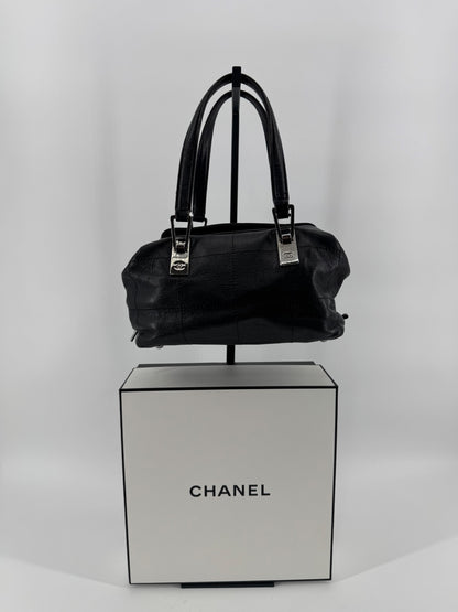 Chanel Pebbled Leather Shoulder Bag