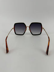 Gucci Oversized Web Sunglasses