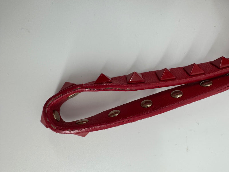 Valentino Garavani Rockstud Patent PVC Wristlet