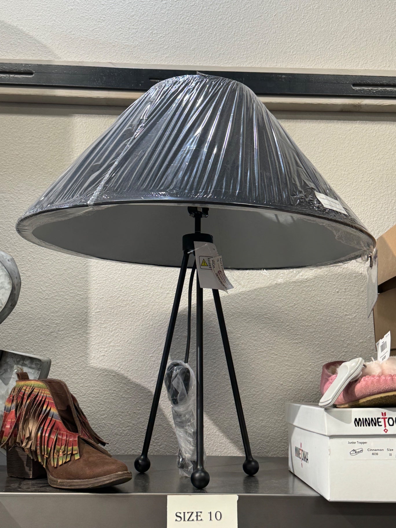 Four Hands Waldorf Lamp Black Shade